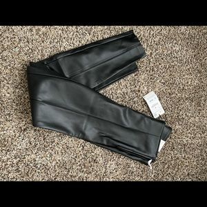 Faux Leather Pants